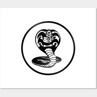 Cobra Logo Black Posters and Art